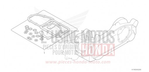 TROUSSE DE JOINT B SH350ASS de 2025